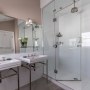 Traveller's London apartment | Master Bathroom - shower enclosure | Interior Designers